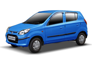 compact hatchback maruti alto 800 blue