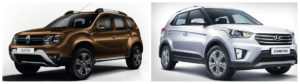 Renault Duster AMT vs Hyundai Creta AT