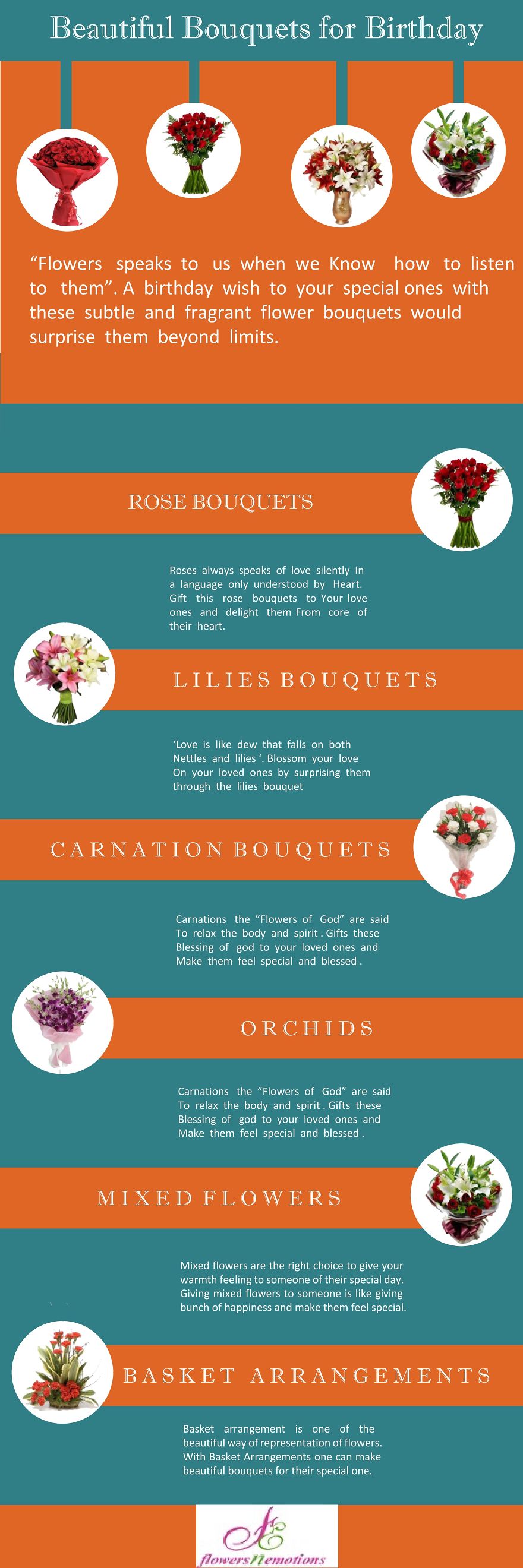 Flowers N Emotions Infographic