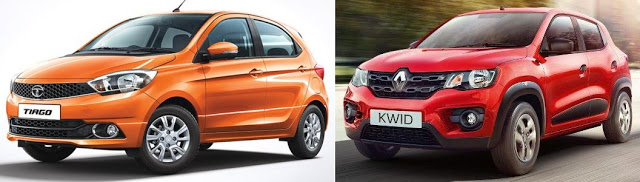 Tata Tiago vs Renault Kwid